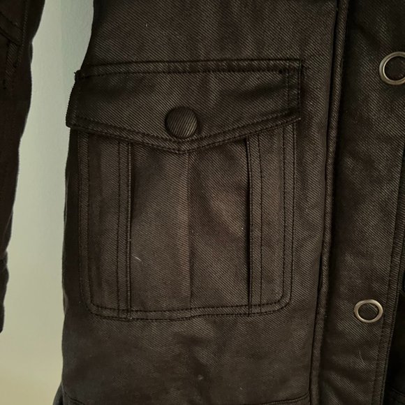 Long winter coat Mademoiselle DDP for girl, Size 12 midnight blue - Picture 3 of 12